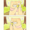 ネコノヒー「あったか〜い」/Warm soup can